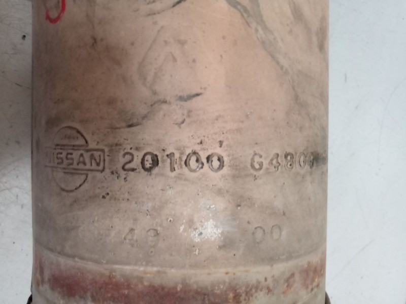 Recambio de tubo escape trasero para nissan cabstar e referencia OEM IAM 20100G4800  