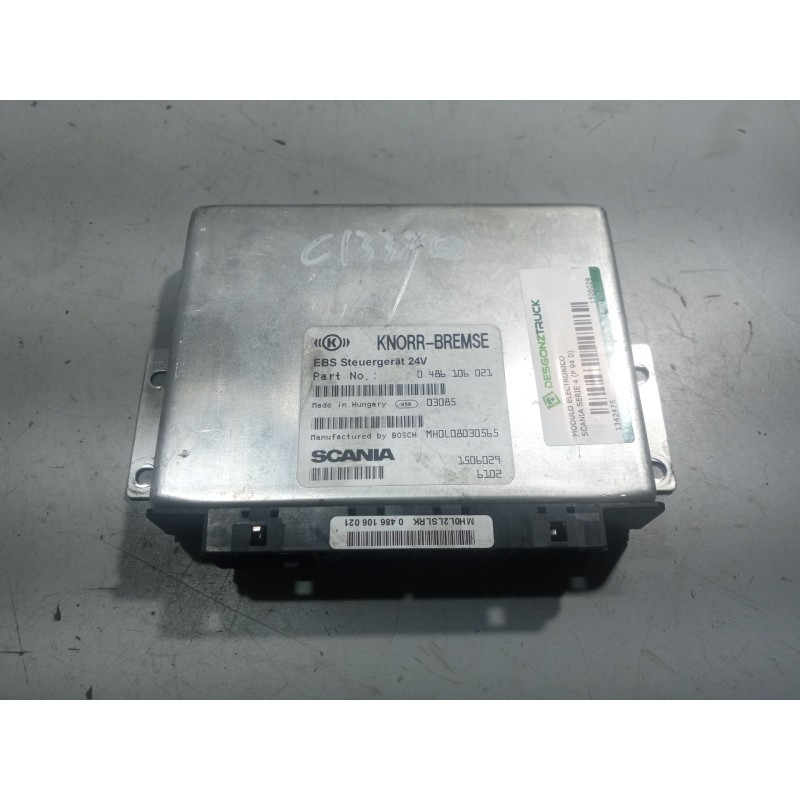 Recambio de modulo electronico para scania serie 4 (p 94 d) 9.0 diesel (6 cil.) referencia OEM IAM 1506029 CENTRALITA EBS 048610