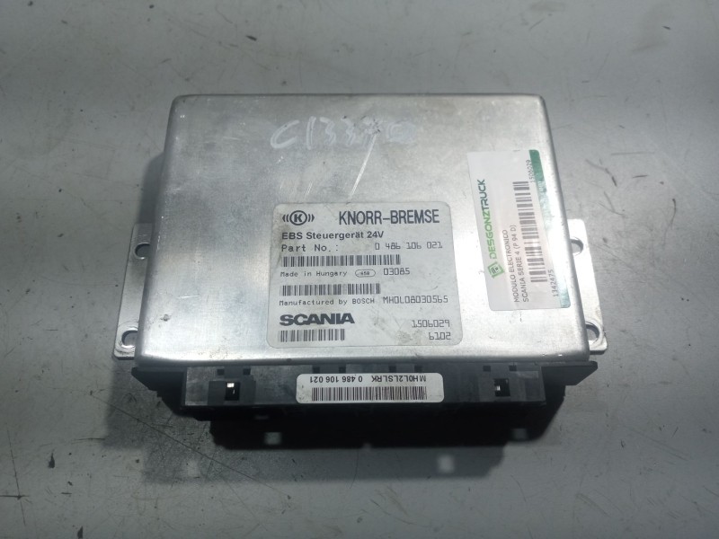 Recambio de modulo electronico para scania serie 4 (p 94 d) 9.0 diesel (6 cil.) referencia OEM IAM 1506029 CENTRALITA EBS 048610