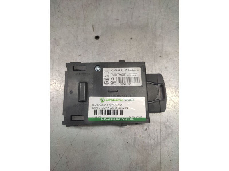 Recambio de conmutador de arranque para renault grand scénic iii (jz0/1_) 1.5 dci referencia OEM IAM 285909828R  A2C53185186