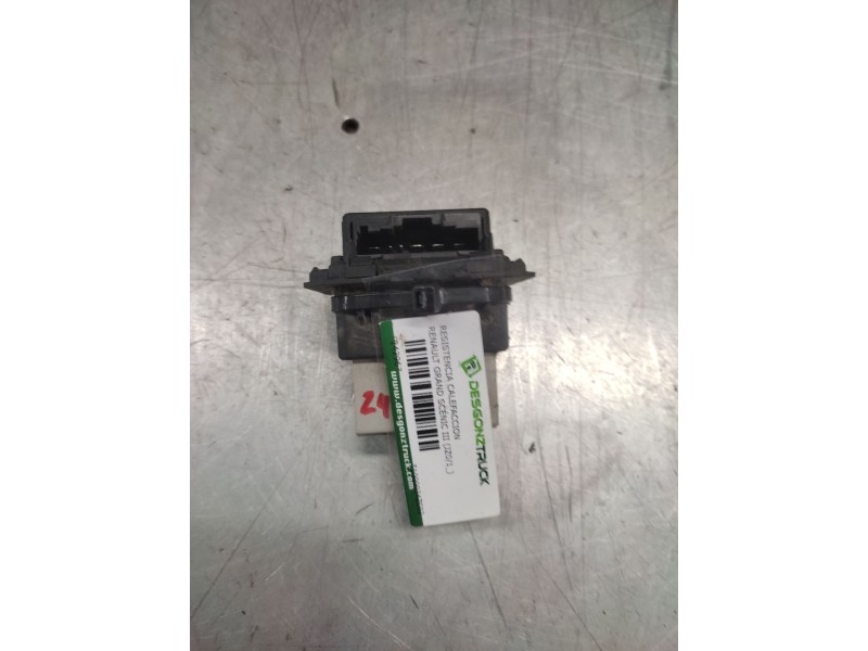 Recambio de resistencia calefaccion para renault grand scénic iii (jz0/1_) 1.5 dci referencia OEM IAM T1000034ZC02  