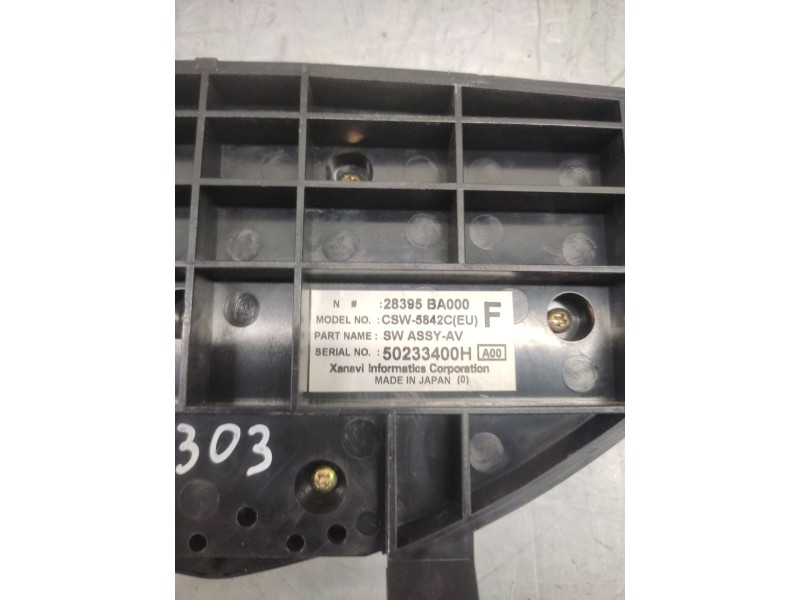 Recambio de mando multifuncion para nissan primera berlina (p12) acenta referencia OEM IAM 28395BA000  