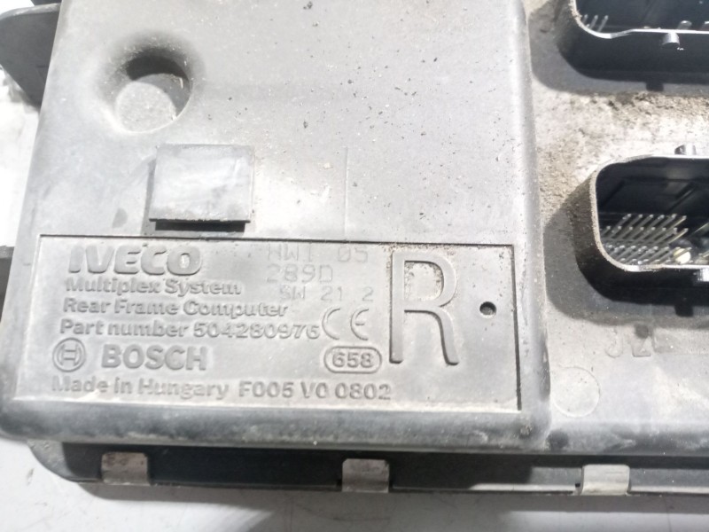 Recambio de modulo electronico para iveco stralis (ad/at) referencia OEM IAM 504280976  