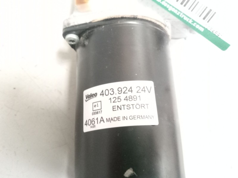 Recambio de motor limpia delantero para daf serie xf euro 6 12.9 diesel referencia OEM IAM 1254891  