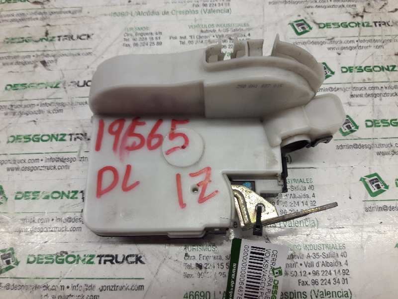 Recambio de cerradura puerta delantera izquierda para volkswagen polo berlina (6n1) básico referencia OEM IAM 6N1837015  