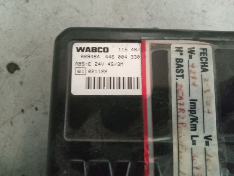 Recambio de modulo electronico para iveco eurorider c-35 / toring referencia OEM IAM 446004330 CENTRALITA ABS 