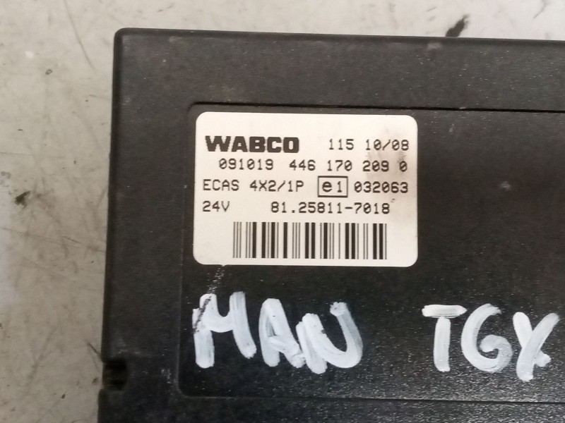 Recambio de modulo electronico para man tgx 18 18.440 fhcl referencia OEM IAM 81258117018 CENTRALITA ECAS 4461702090