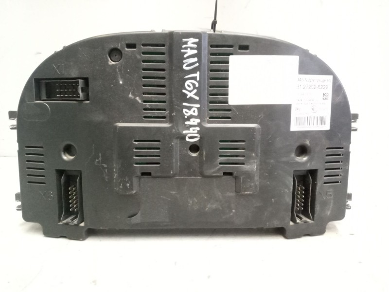 Recambio de cuadro instrumentos para man tgx 18.xxx 12.4 diesel referencia OEM IAM 81272026222  
