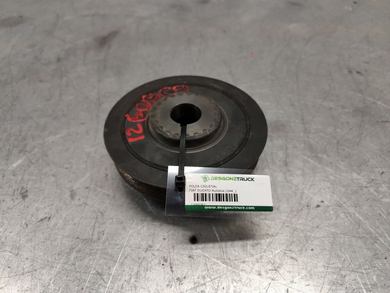 Recambio de polea cigueñal para fiat ducato autobús (244_) 2.8 td referencia OEM IAM   