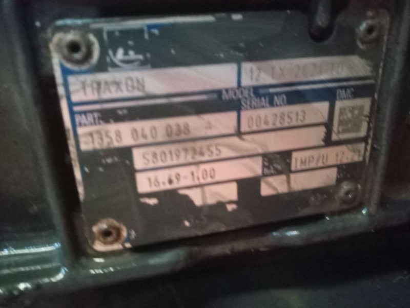 Recambio de caja cambios para iveco stralis (as) 12.9 diesel referencia OEM IAM 12tx2421td 5801972455 1358040038