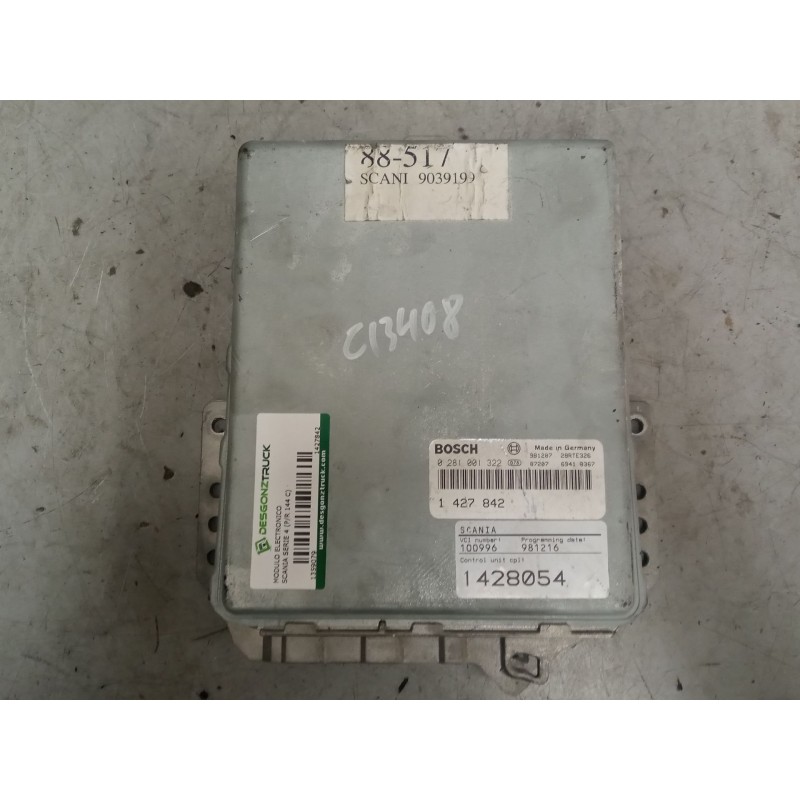 Recambio de modulo electronico para scania serie 4 (p/r 144 c) 14.2 diesel referencia OEM IAM 1427842  0281001322