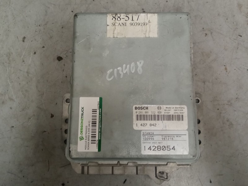 Recambio de modulo electronico para scania serie 4 (p/r 144 c) 14.2 diesel referencia OEM IAM 1427842  0281001322