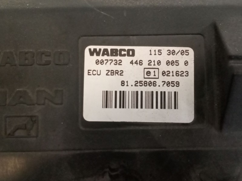 Recambio de modulo electronico para man autobus autobus 18.463 hocl referencia OEM IAM 81258067059 CENTRALITA ZBR2 