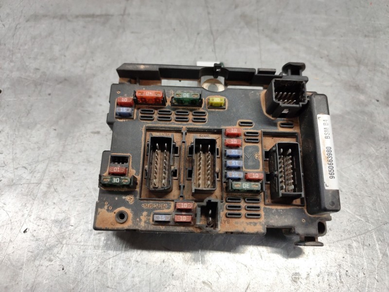 Recambio de caja reles / fusibles para peugeot 307 cc (s1) 2.0 referencia OEM IAM 9650663980  BSM
