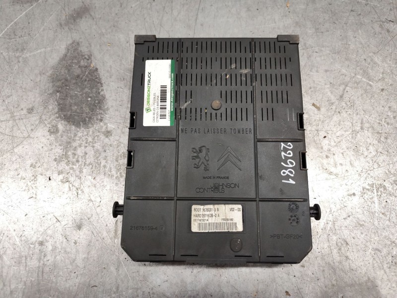 Recambio de caja reles / fusibles para citroën c5 berlina collection referencia OEM IAM 9663510580  BSI