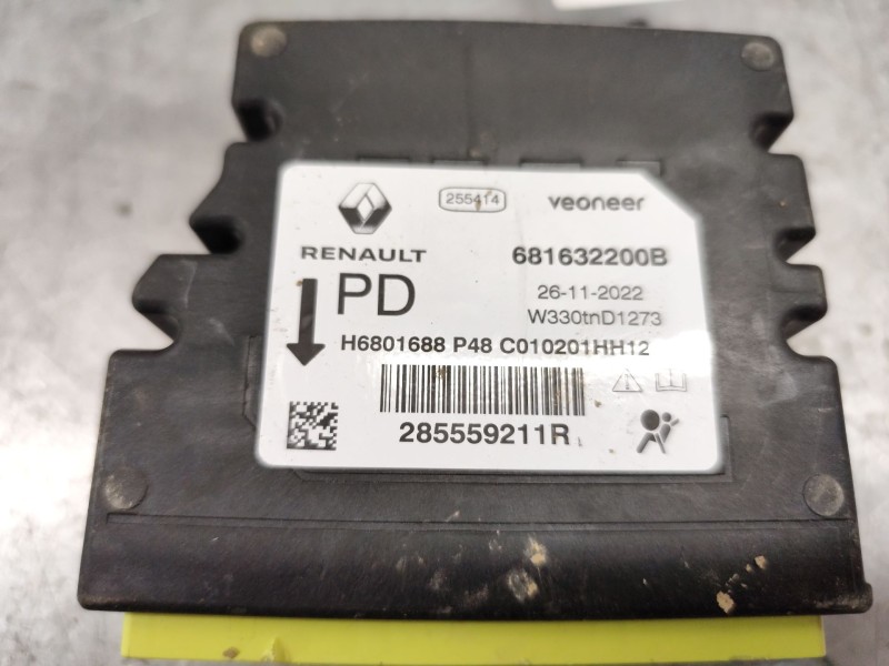 Recambio de centralita airbag para renault austral tce 130 referencia OEM IAM 285559211R  681632200B