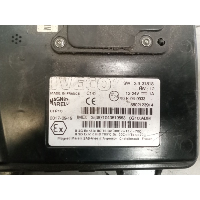 Recambio de cuadro instrumentos para iveco stralis (as) fsa t/fp lt 4x2 gran espacio referencia OEM IAM 5802123914  