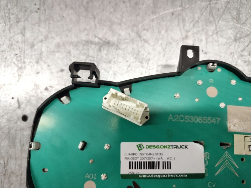 Recambio de cuadro instrumentos para peugeot 207/207+ (wa_, wc_) 1.4 16v referencia OEM IAM 9662903880  