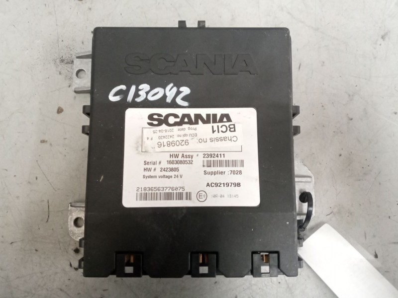 Recambio de modulo electronico para scania serie p/g/r (l-clase) 12.7 diesel referencia OEM IAM 2422420  