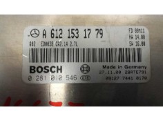 Recambio de centralita motor uce para mercedes clase m (w163) 270 cdi final edition (163.113) referencia OEM IAM    2