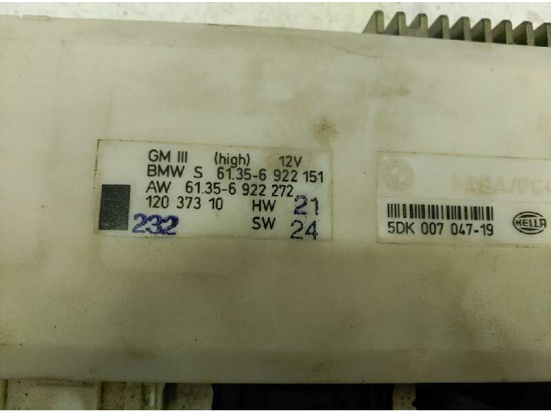 Recambio de centralita luces para bmw serie 5 berlina (e39) referencia OEM IAM   