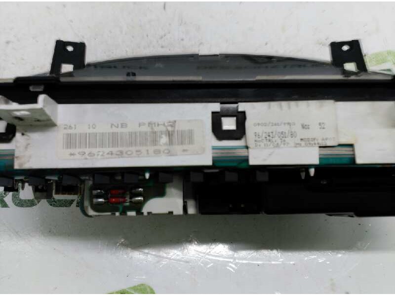 Recambio de cuadro instrumentos para citroen zx 1.9 d monaco referencia OEM IAM 96028249 9624305180 