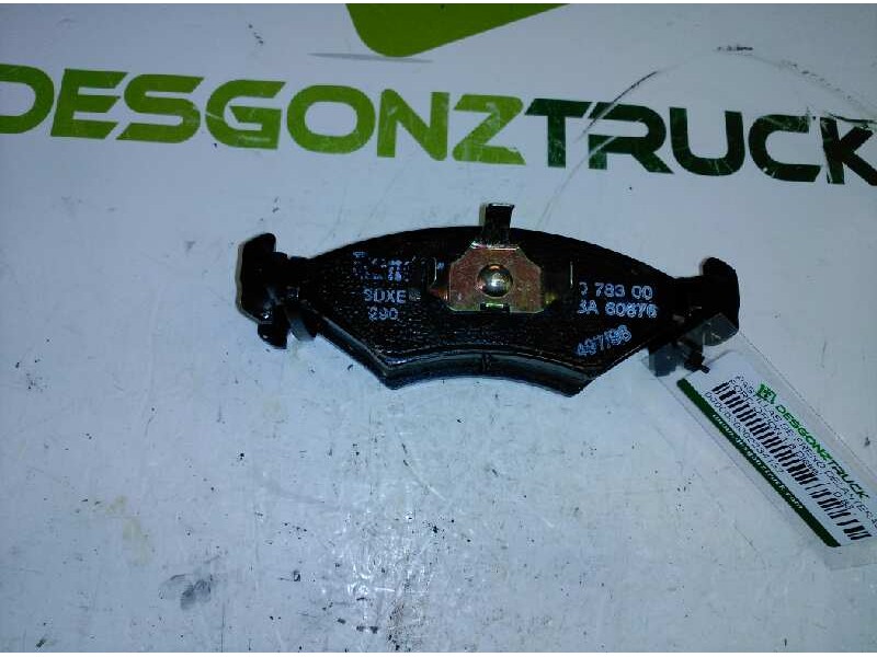 Recambio de pastillas de freno delanteras para ford orion 1.6 diesel referencia OEM IAM   