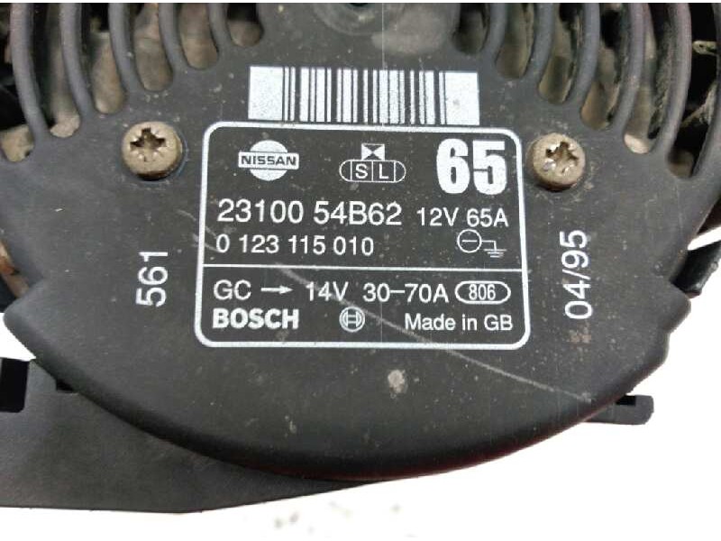 Recambio de alternador para nissan micra (k11) básico (k11) referencia OEM IAM 2310054B62 14V30-70A 