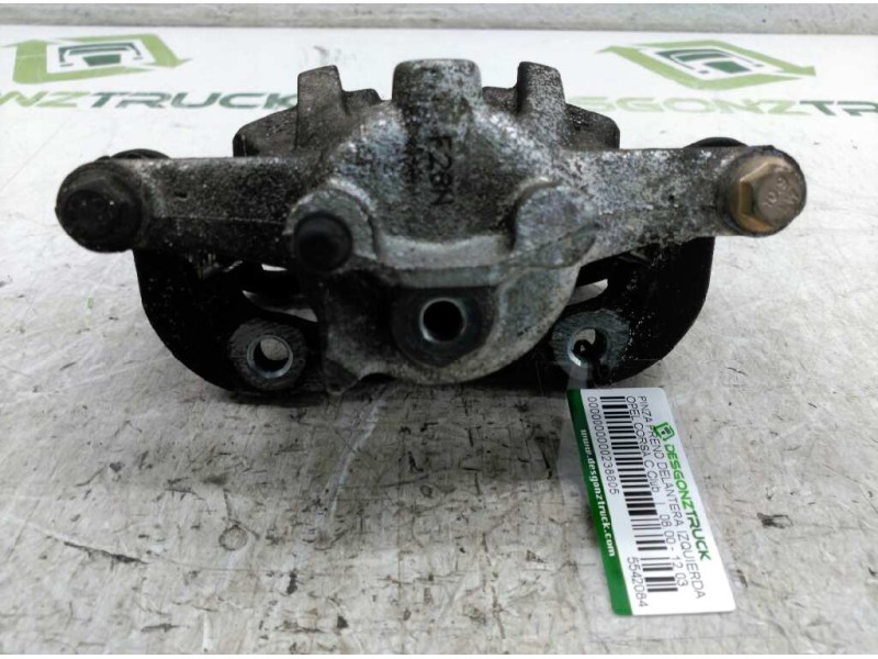 Recambio de pinza freno delantera izquierda para opel corsa c club referencia OEM IAM 5542084  