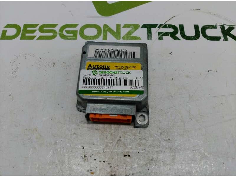 Recambio de centralita airbag para peugeot 206 berlina e-music referencia OEM IAM 9636894080  