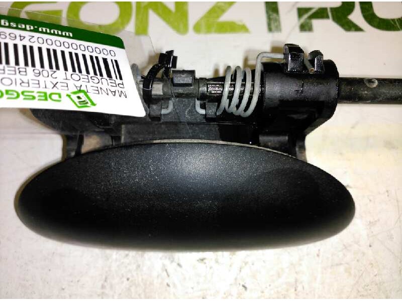 Recambio de maneta exterior delantera izquierda para peugeot 206 berlina e-music referencia OEM IAM 9101L2  