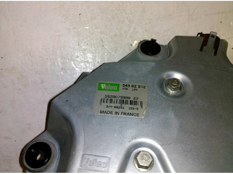 Recambio de motor limpia trasero para peugeot 206 berlina e-music referencia OEM IAM 9628679980 54902512 