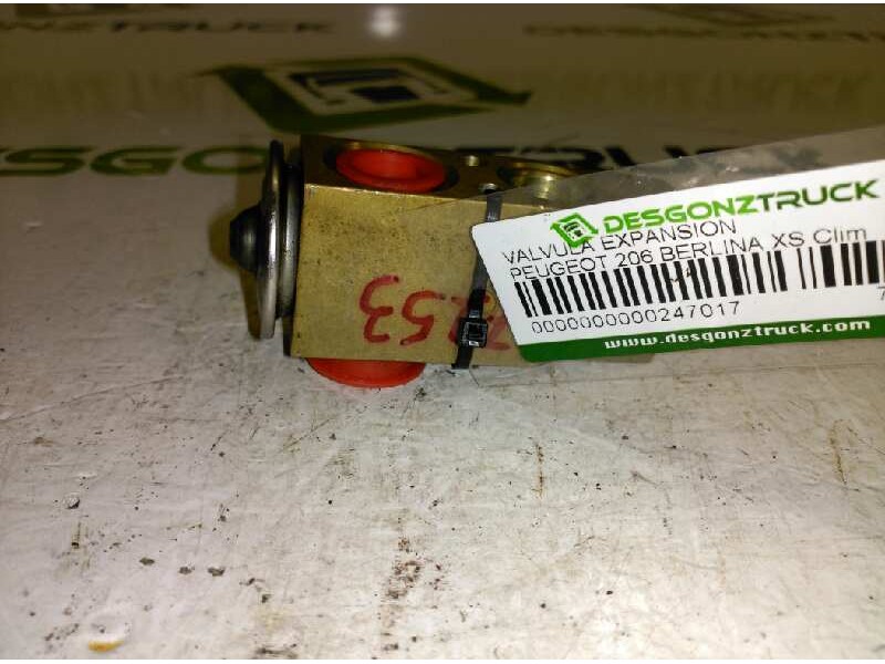 Recambio de valvula expansion para peugeot 206 berlina e-music referencia OEM IAM 70.00829  