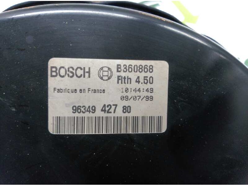 Recambio de servofreno para peugeot 206 berlina e-music referencia OEM IAM 9634942780  