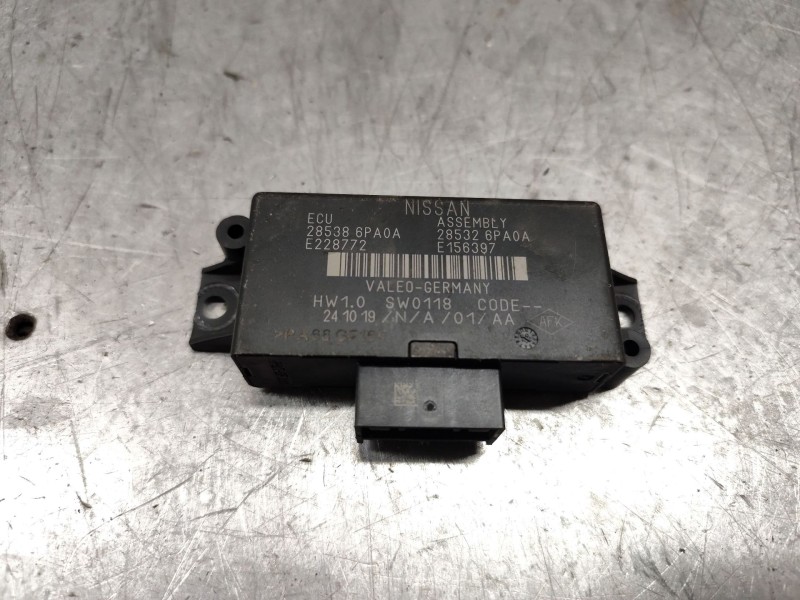 Recambio de modulo electronico para nissan juke (f16) acenta referencia OEM IAM 285386PA0A  