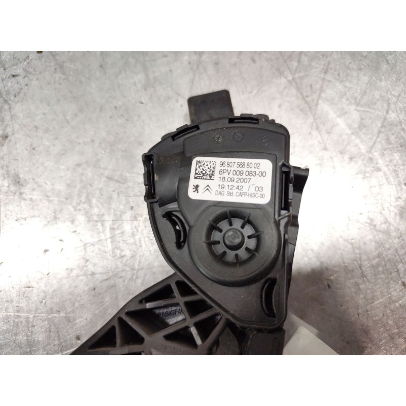 Recambio de potenciometro pedal para peugeot 207/207+ (wa_, wc_) 1.4 16v referencia OEM IAM 9680756880  5 PINS