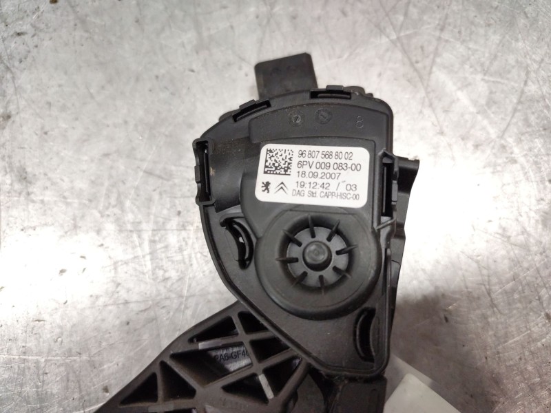 Recambio de potenciometro pedal para peugeot 207/207+ (wa_, wc_) 1.4 16v referencia OEM IAM 9680756880  5 PINS