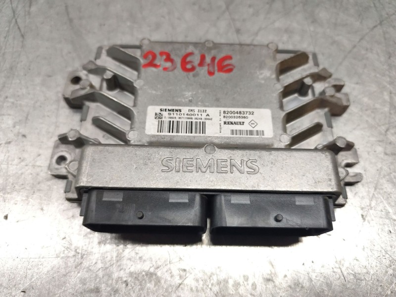 Recambio de centralita motor uce para dacia logan ambiance referencia OEM IAM 8200483732  8200326380