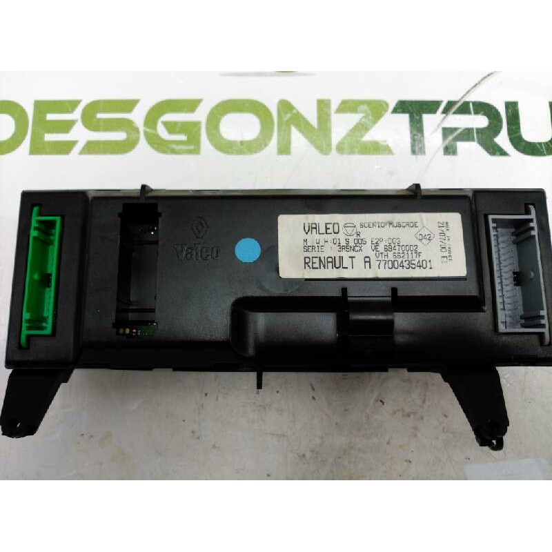 Recambio de mando climatizador para renault megane i scenic (ja0) 1.9 d kaleido referencia OEM IAM 7700435401  