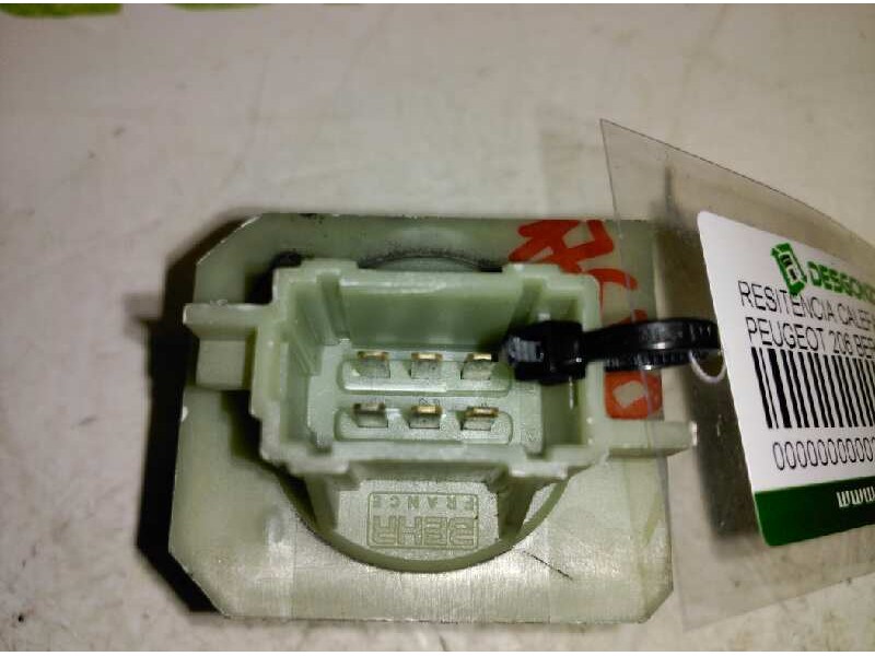 Recambio de resistencia calefaccion para peugeot 206 berlina xt referencia OEM IAM   