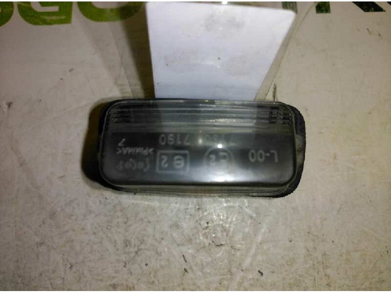 Recambio de piloto matricula para peugeot 206 berlina xt referencia OEM IAM   