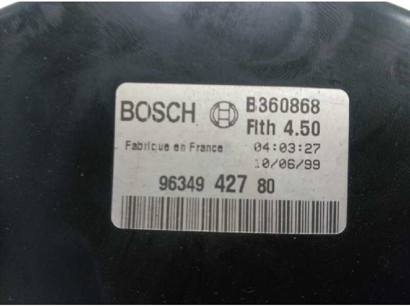 Recambio de servofreno para peugeot 206 berlina xt referencia OEM IAM 9634942780  