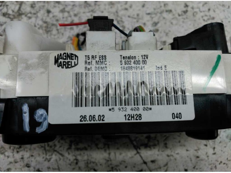 Recambio de mando calefaccion / aire acondicionado para peugeot 307 (s1) xn referencia OEM IAM 593240000  