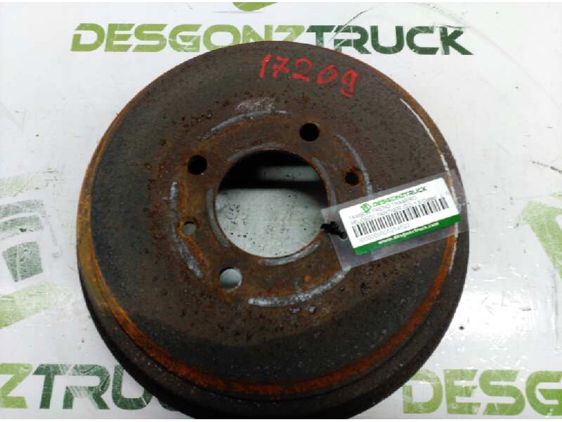 Recambio de tambor freno trasero para peugeot partner (s2) 1.9 diesel referencia OEM IAM   