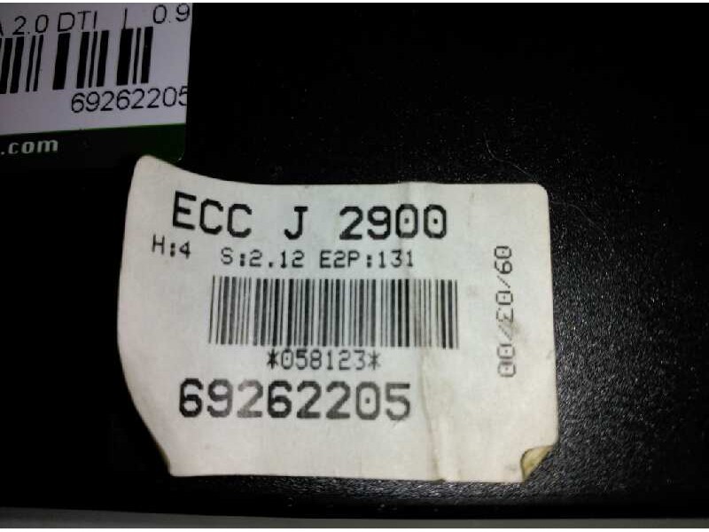 Recambio de mando climatizador para opel vectra b berlina 2.0 dti referencia OEM IAM 69262205  