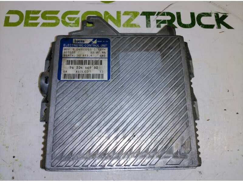 Recambio de centralita motor uce para peugeot 406 berlina (s1/s2) stdt referencia OEM IAM 9630466980 XUDLC01 