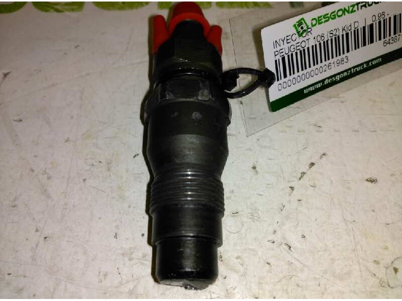 Recambio de inyector para peugeot 106 (s2) kid d referencia OEM IAM 643871 KCA20S106 
