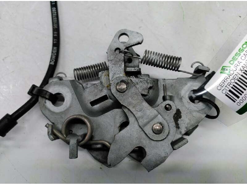 Recambio de cerradura capot para citroen xantia berlina 1.9 td sx referencia OEM IAM   