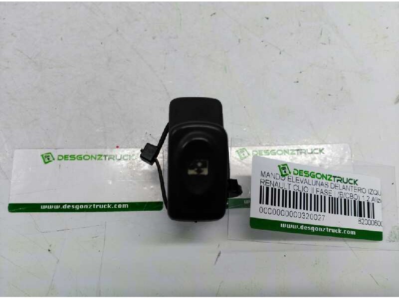 Recambio de mando elevalunas delantero izquierdo para renault clio ii fase i (b/cbo) 1.2 alize referencia OEM IAM 8200060045  