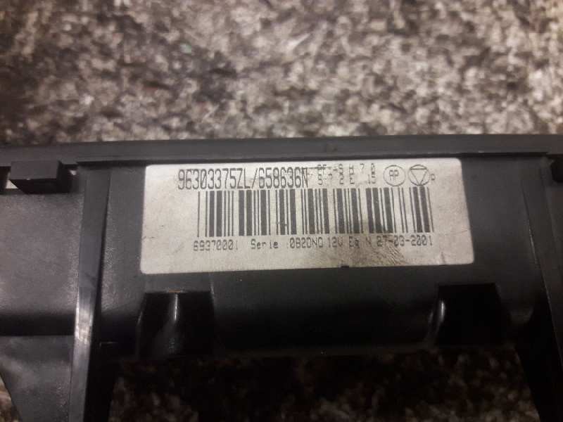 Recambio de mando climatizador para peugeot 406 berlina (s1/s2) srdt referencia OEM IAM 96303375ZL  